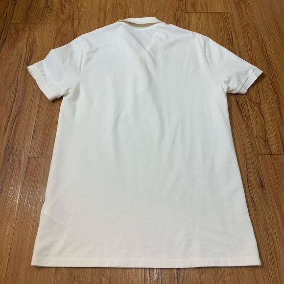 Versace Collection Logo White Cotton Polo Shirt - Picture 6 of 12